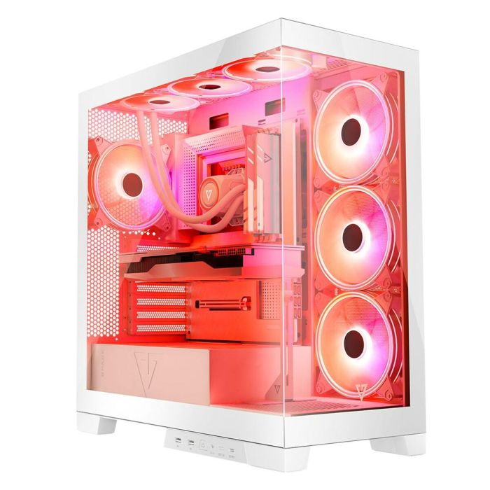 Caja Semitorre ATX Modecom Volcano SPACE APEX ARGB Blanco Caja Semitorre ATX Modecom Volcano SPACE APEX ARGB Blanco