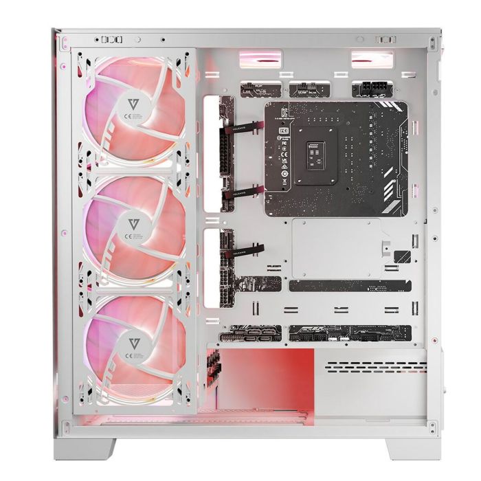 Caja Semitorre ATX Modecom Volcano SPACE APEX ARGB Blanco 4 Caja Semitorre ATX Modecom Volcano SPACE APEX ARGB Blanco 4