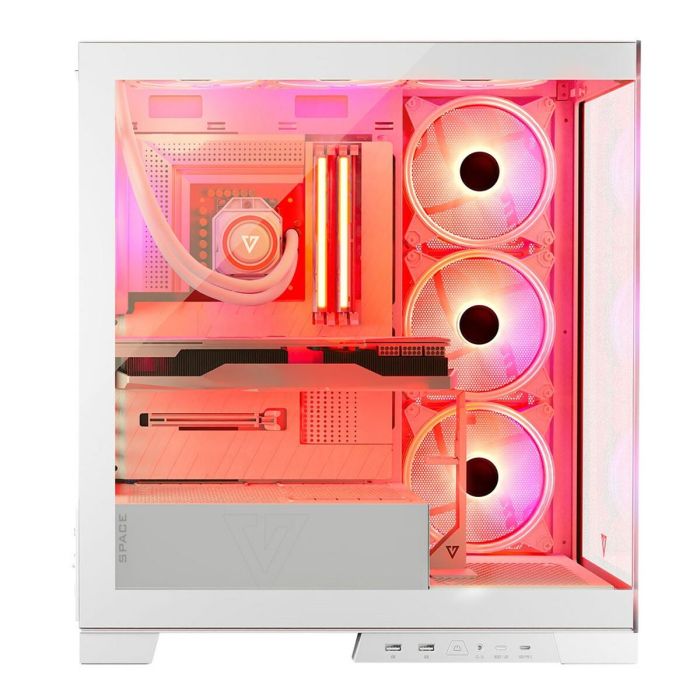 Caja Semitorre ATX Modecom Volcano SPACE APEX ARGB Blanco 3 Caja Semitorre ATX Modecom Volcano SPACE APEX ARGB Blanco 3