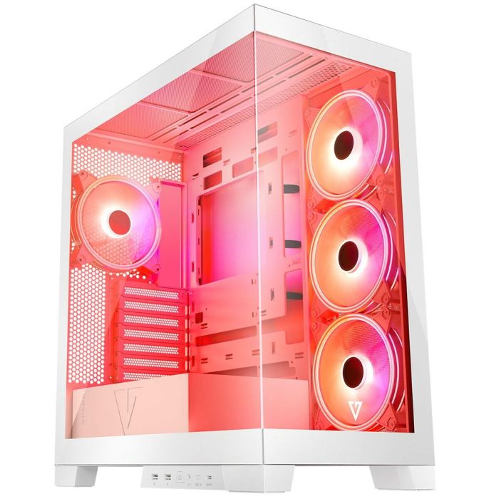 Caja Semitorre ATX Modecom Volcano SPACE APEX ARGB Blanco 20 Caja Semitorre ATX Modecom Volcano SPACE APEX ARGB Blanco 20