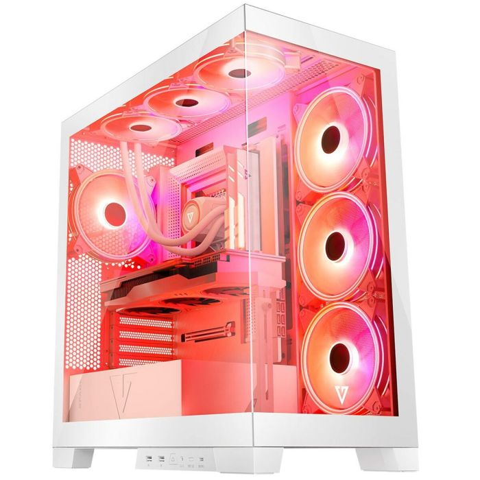 Caja Semitorre ATX Modecom Volcano SPACE APEX ARGB Blanco 19 Caja Semitorre ATX Modecom Volcano SPACE APEX ARGB Blanco 19