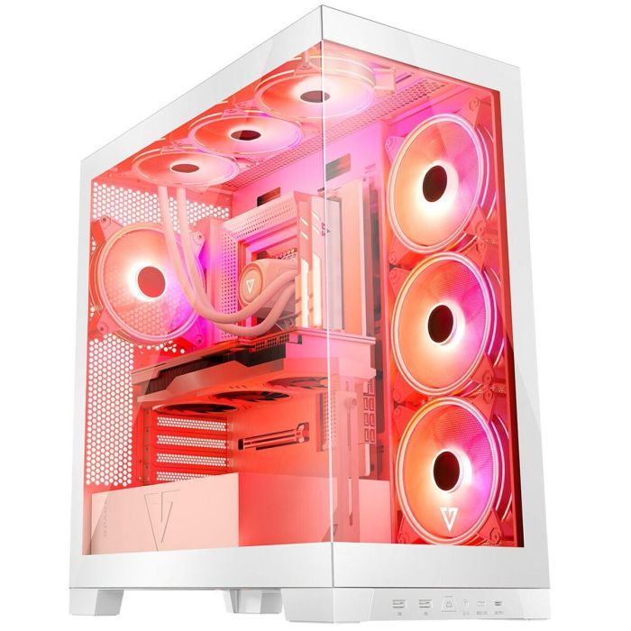 Caja Semitorre ATX Modecom Volcano SPACE APEX ARGB Blanco 18 Caja Semitorre ATX Modecom Volcano SPACE APEX ARGB Blanco 18