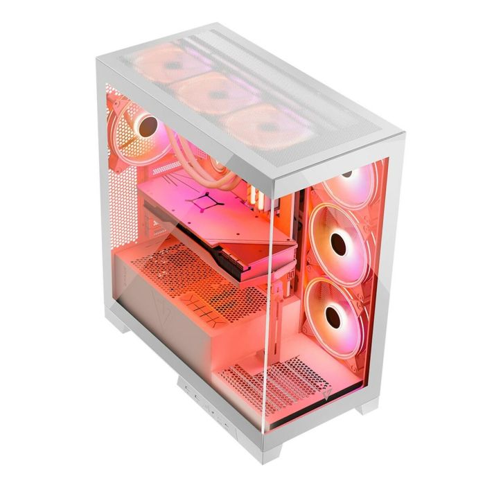 Caja Semitorre ATX Modecom Volcano SPACE APEX ARGB Blanco 16 Caja Semitorre ATX Modecom Volcano SPACE APEX ARGB Blanco 16