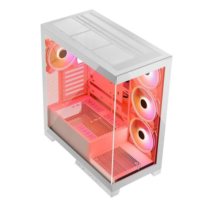 Caja Semitorre ATX Modecom Volcano SPACE APEX ARGB Blanco 15 Caja Semitorre ATX Modecom Volcano SPACE APEX ARGB Blanco 15