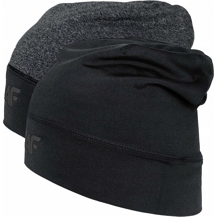 Gorro 4F H4Z22-CAF008-20S Negro Gris oscuro S/M 1