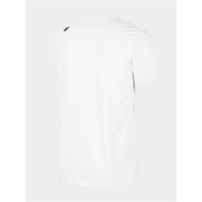 Camiseta de Manga Corta Hombre 4F Sportswear Blanco 3
