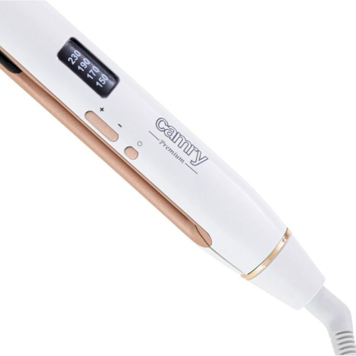 Plancha de Pelo Adler CR 2322 Blanco 50 W 2 Plancha de Pelo Adler CR 2322 Blanco 50 W 2
