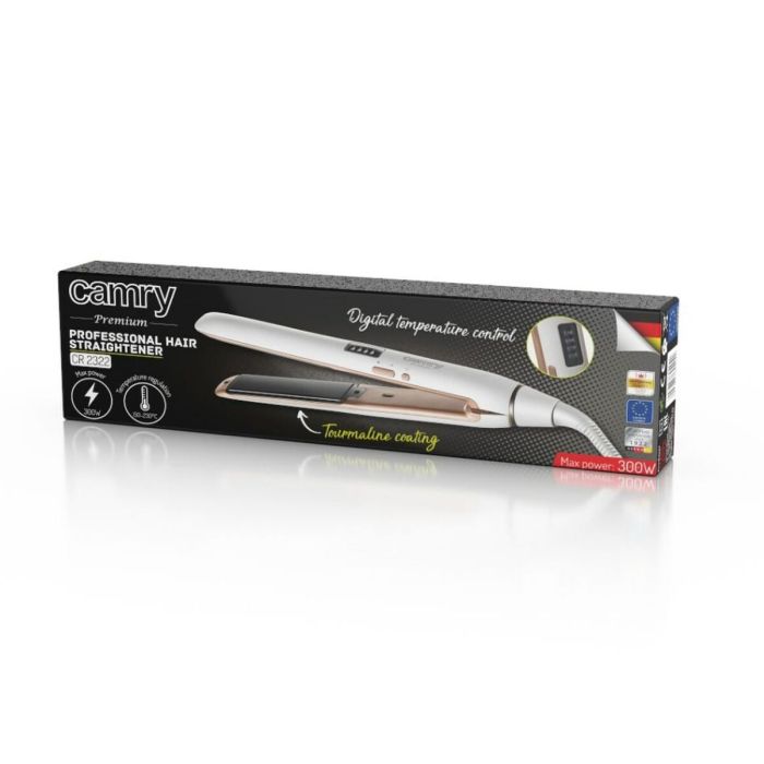 Plancha de Pelo Adler CR 2322 Blanco 50 W 1 Plancha de Pelo Adler CR 2322 Blanco 50 W 1