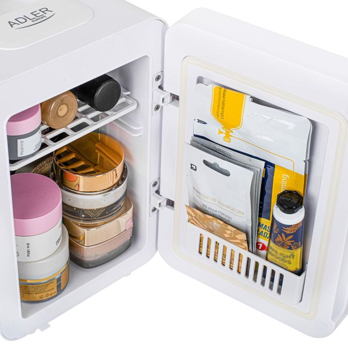 Mini Nevera para Cosméticos Adler AD 8085 Blanco Espejo 4 L 3 Mini Nevera para Cosméticos Adler AD 8085 Blanco Espejo 4 L 3