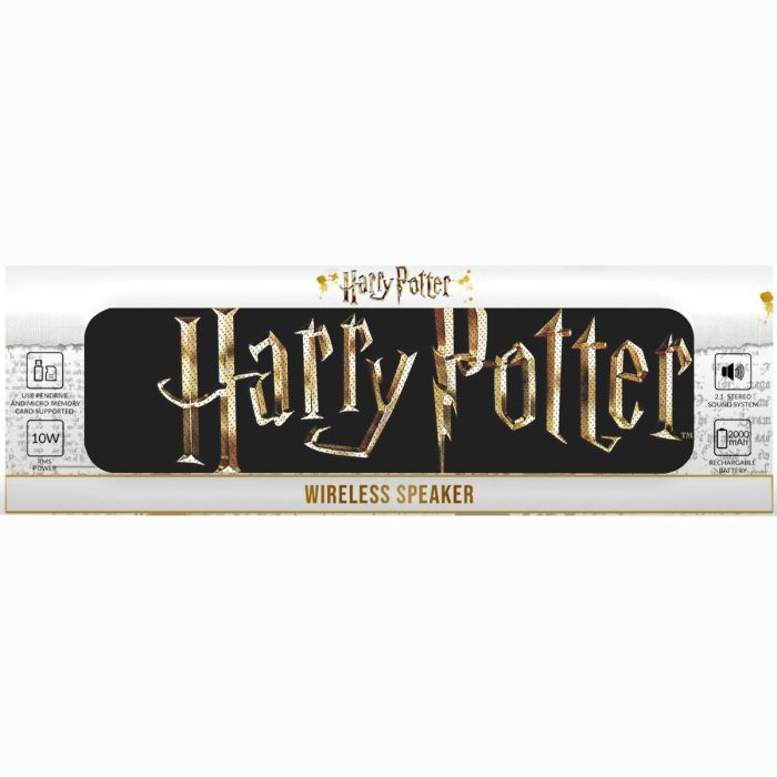 Altavoz Bluetooth Portátil ERT Group Harry Potter Negro 1 Altavoz Bluetooth Portátil ERT Group Harry Potter Negro 1