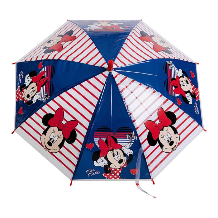 Paraguas automático Minnie Mouse Infantil Ø 43,5 cm