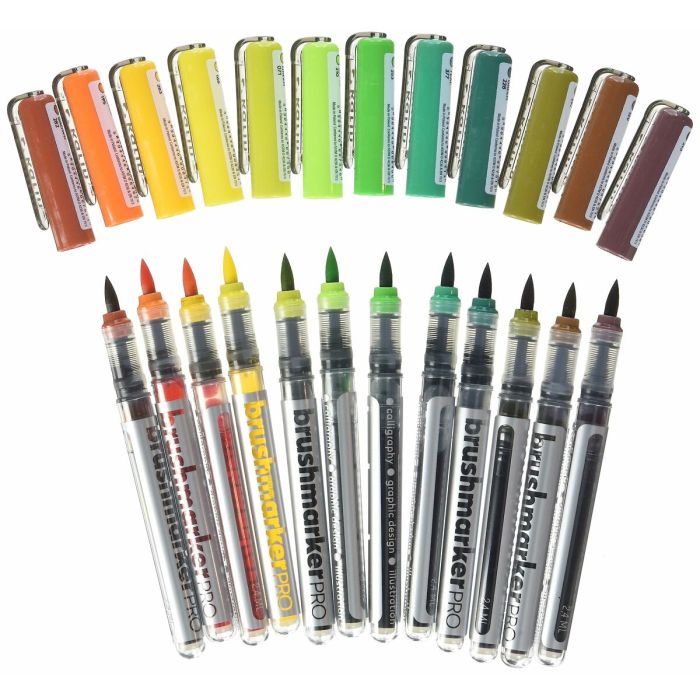 Set de Rotuladores Karin Brushmarker Pro - Sun and Tree Colours 12 Piezas 1