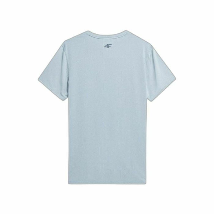 Camiseta de Manga Corta Hombre 4F Fnk M210 Azul claro 3