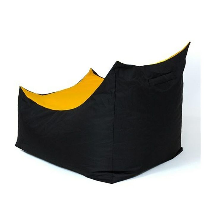 Puff GO GIFT Negro Naranja Oxford tejido antidesgarros 1 Puff GO GIFT Negro Naranja Oxford tejido antidesgarros 1