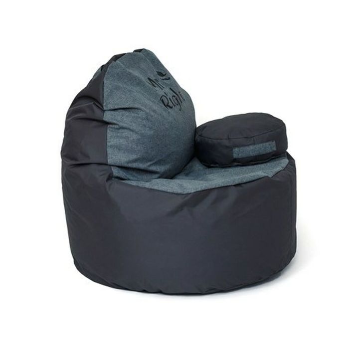 Puff GO GIFT Gris Grafito Oxford tejido antidesgarros 120 x 80 x 80 cm 0 Puff GO GIFT Gris Grafito Oxford tejido antidesgarros 120 x 80 x 80 cm 0