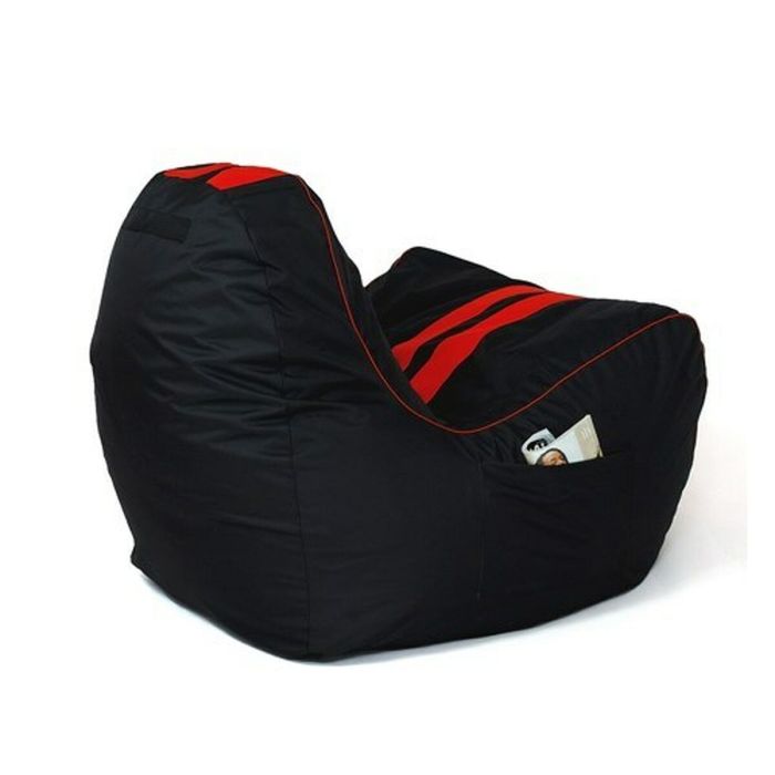 Puff GO GIFT Negro Rojo Oxford tejido antidesgarros Cuero ecológico 140 x 100 x 100 cm 140 x 100 cm 1 Puff GO GIFT Negro Rojo Oxford tejido antidesgarros Cuero ecológico 140 x 100 x 100 cm 140 x 100 cm 1