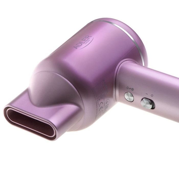 Secador de Pelo Adler AD 2270p Púrpura 1600 W 3 Secador de Pelo Adler AD 2270p Púrpura 1600 W 3