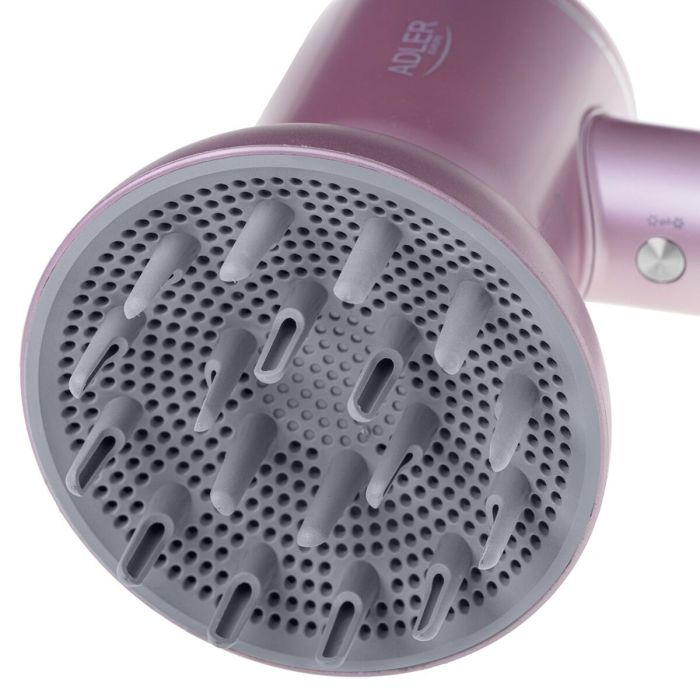 Secador de Pelo Adler AD 2270p Púrpura 1600 W 1 Secador de Pelo Adler AD 2270p Púrpura 1600 W 1