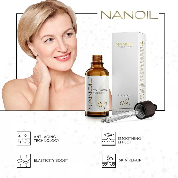 Sérum Reparador Nanoil Face Serum Colágeno (50 ml) 2