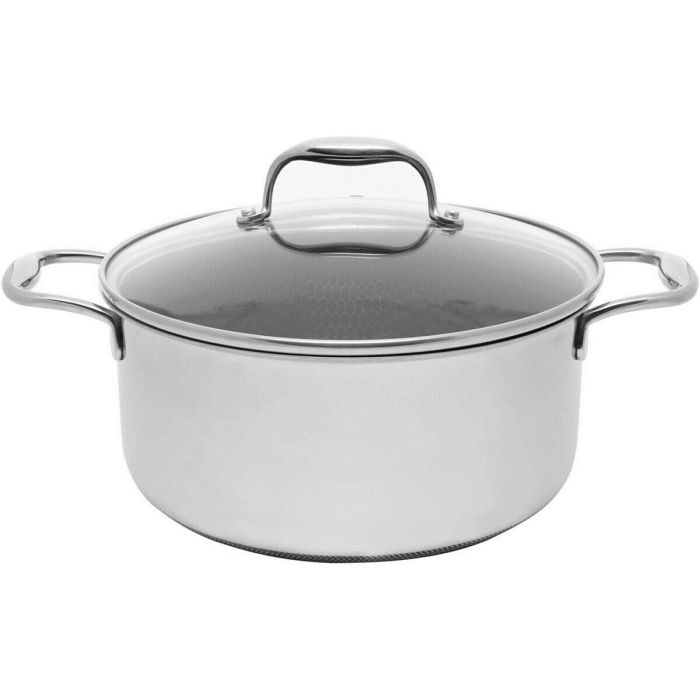Olla con Tapa Kohersen 71104 Plateado Acero Inoxidable Aluminio Ø 24 cm 4,9 L 5 Olla con Tapa Kohersen 71104 Plateado Acero Inoxidable Aluminio Ø 24 cm 4,9 L 5