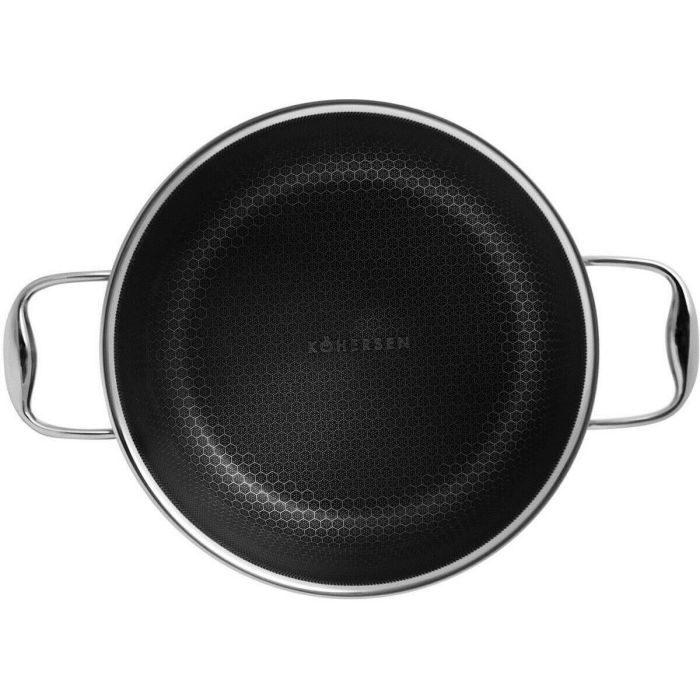 Olla con Tapa Kohersen 71104 Plateado Acero Inoxidable Aluminio Ø 24 cm 4,9 L 4 Olla con Tapa Kohersen 71104 Plateado Acero Inoxidable Aluminio Ø 24 cm 4,9 L 4