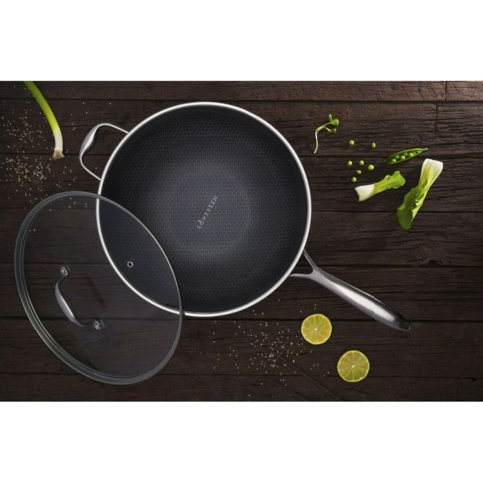 Sartén Kohersen 71111 Negro Plateado Acero Inoxidable Aluminio Ø 32 cm 2