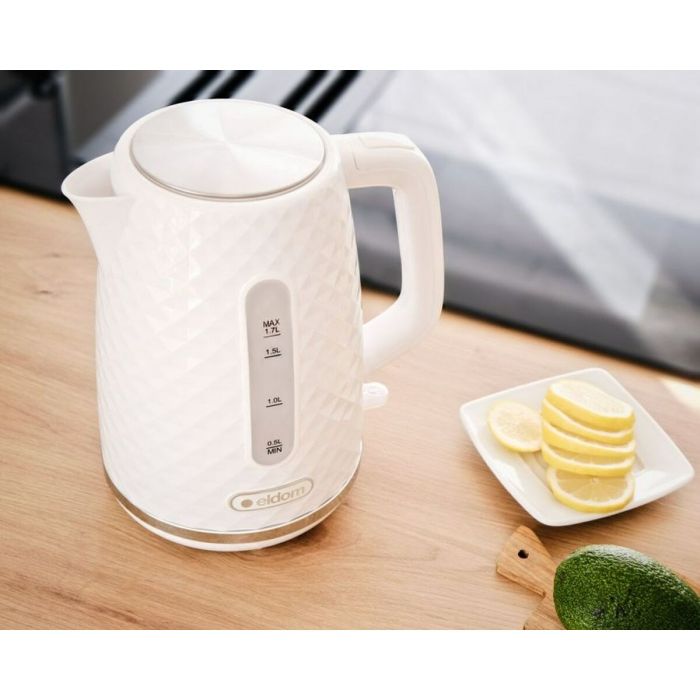 Hervidor Eldom ELLI Blanco Plástico 2200 W 6 Hervidor Eldom ELLI Blanco Plástico 2200 W 6