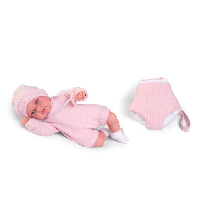 Muñeca Recien Nacida Baby Toneta Portabebe 70357 Antonio 1