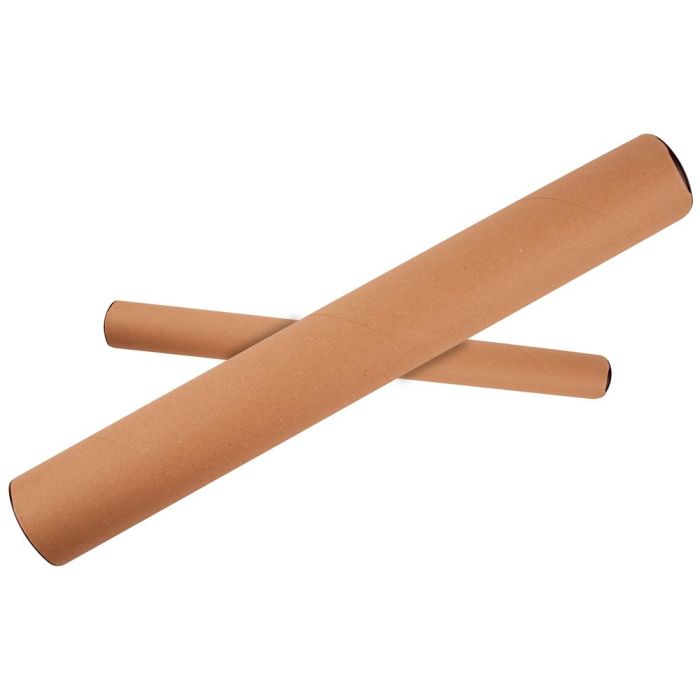 Tubo De Carton Apli Portadocumentos Tapa Plastico 40x430X460 mm