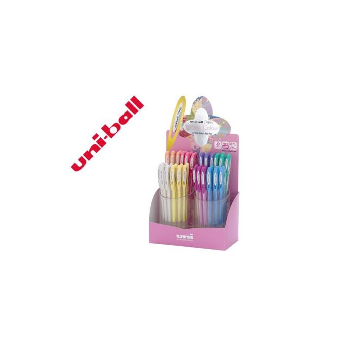 Uniball Rollerball Signo Angelic Colour Um-120Ac-4D 0.7 mm C-Surtidos Pastel Expositor 48 Ud