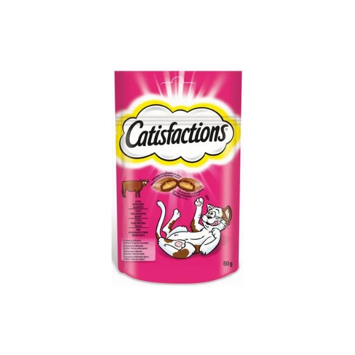 Catisfactions Feline Buey 6x60 gr