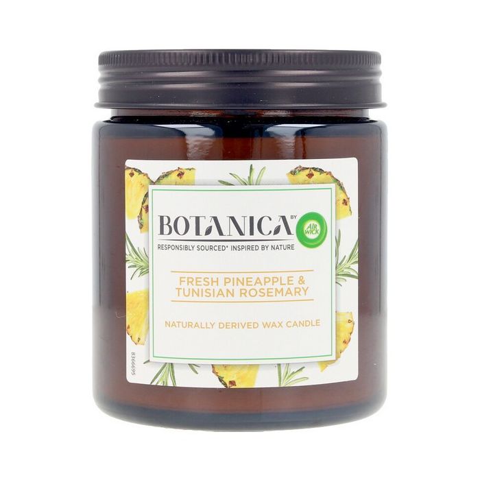 Vela Perfumada Botanica Pineapple & Tunisian Rosemary Air Wick (205 g) 1