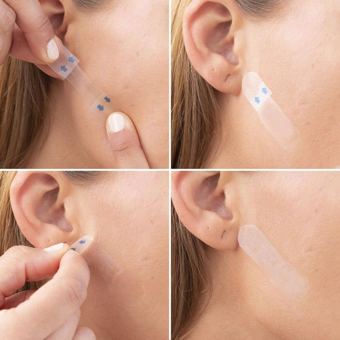 Parches de Lifting Facial Adhesivos Invisibles Liftrik InnovaGoods 40 unidades 11 Parches de Lifting Facial Adhesivos Invisibles Liftrik InnovaGoods 40 unidades 11