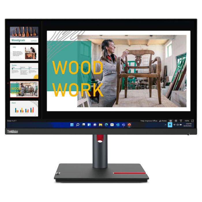 Lenovo P24q-30 Monitor 23.8" QHD IPS 2560x1440 60Hz 4ms HDMI DP USB Negro 9 Lenovo P24q-30 Monitor 23.8" QHD IPS 2560x1440 60Hz 4ms HDMI DP USB Negro 9
