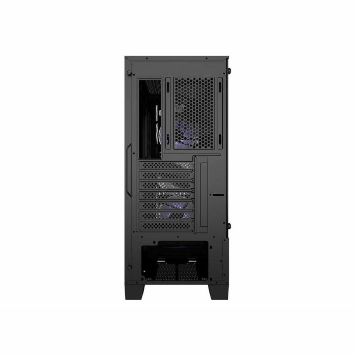 MSI MAG Forge 100M Midi Tower Negro Transparente con Iluminación Púrpura y Panel de Vidrio Templado para PC Gaming 19