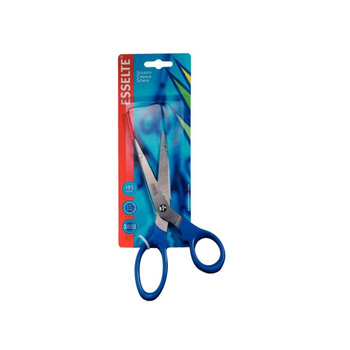 Tijeras Oficina Esselte Gama Premium 185 mm Color Azul 2 unidades