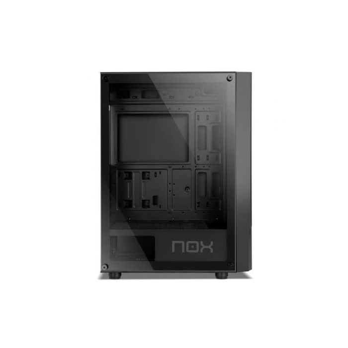 NOX Caja Semitorre Infinity Beta NXINFTYBETA Negra ARGB USB 3.0 con Ventana Cristal Templado ATX Midi Tower 4 NOX Caja Semitorre Infinity Beta NXINFTYBETA Negra ARGB USB 3.0 con Ventana Cristal Templado ATX Midi Tower 4