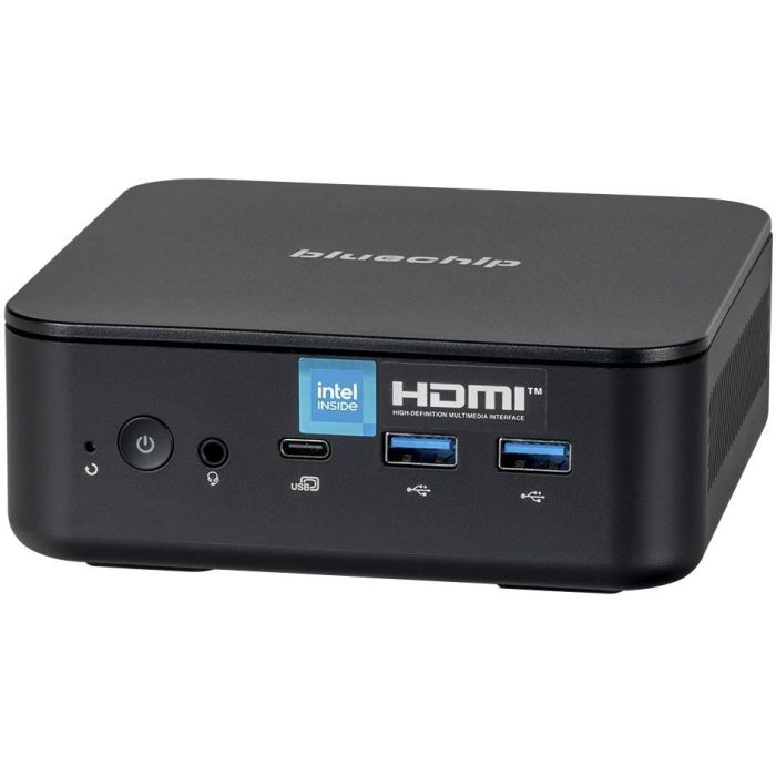 bluechip BUSINESSline M13100 N100 W11Pro 8GB 120GB SSD Wi-Fi 6 BT 5.3, 2 × RJ45 (1 Gb/s), Intel® UHD Grafik 2