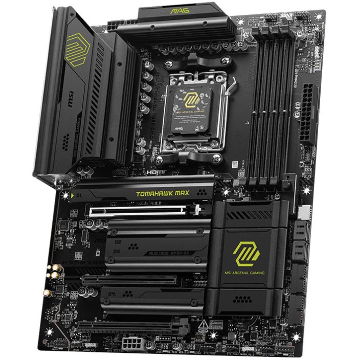 MSI MAG B850 TOMAHAWK MAX WiFi Placa Base ATX AM5 DDR5 Wi-Fi 7 Bluetooth 5.4 2 MSI MAG B850 TOMAHAWK MAX WiFi Placa Base ATX AM5 DDR5 Wi-Fi 7 Bluetooth 5.4 2