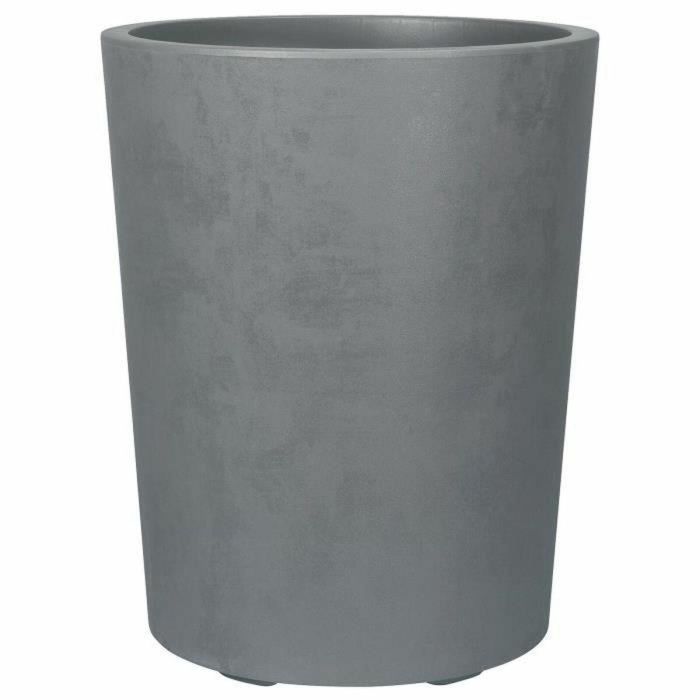 Deroma 9HA1ZSZ217 Maceta Millennium R con reserva de agua, gris ceniza, 53 cm altura Deroma 9HA1ZSZ217 Maceta Millennium R con reserva de agua, gris ceniza, 53 cm altura