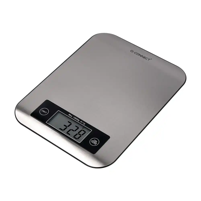 Q-connect KF19058 Báscula de Precisión Digital con Pantalla LCD, Capacidad 10 kg, Precisión 1 gr 1