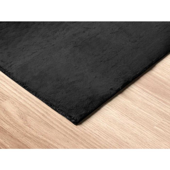 Alfombra Soft Negro 80X140Cm Giftdecor (9 Unidades) 3 Alfombra Soft Negro 80X140Cm Giftdecor (9 Unidades) 3