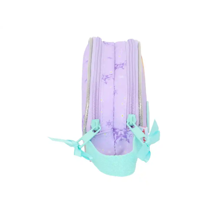 Portatodo Doble Frozen Spirit Lila 21 x 8 x 6 cm 2
