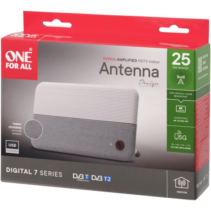 One for all Zimmerantenne SV9436-5G (weiß) 5 One for all Zimmerantenne SV9436-5G (weiß) 5