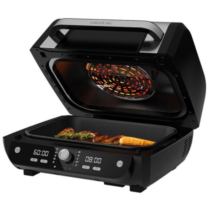 Cecotec Cecofry FireDome 8000 Pro Sencillo 8 L Independiente 1700 W Freidora de aire caliente Negro, Acero inoxidable 3 Cecotec Cecofry FireDome 8000 Pro Sencillo 8 L Independiente 1700 W Freidora de aire caliente Negro, Acero inoxidable 3