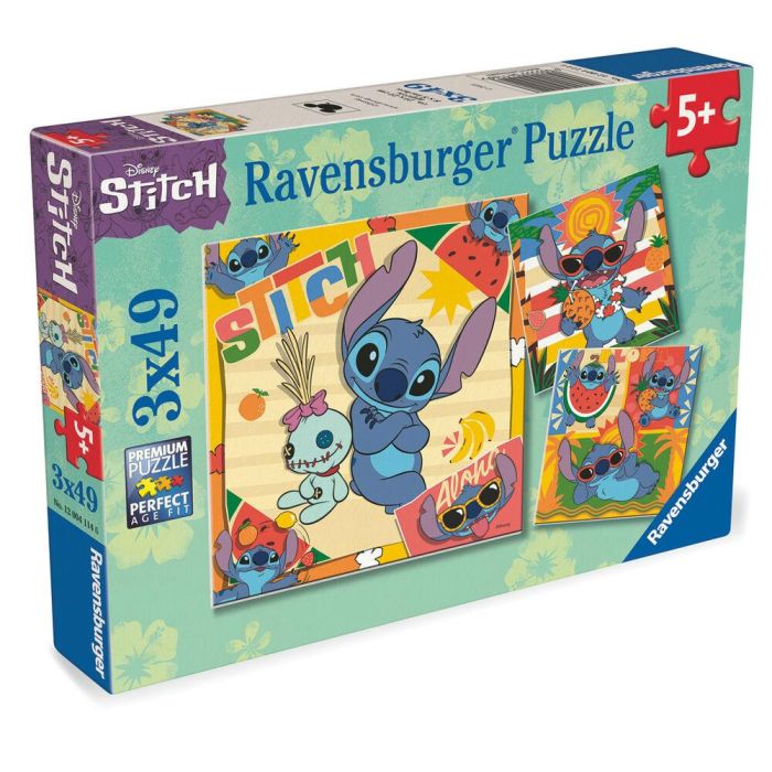 Puzzle Stitch Disney 3x49pzs 1 Puzzle Stitch Disney 3x49pzs 1