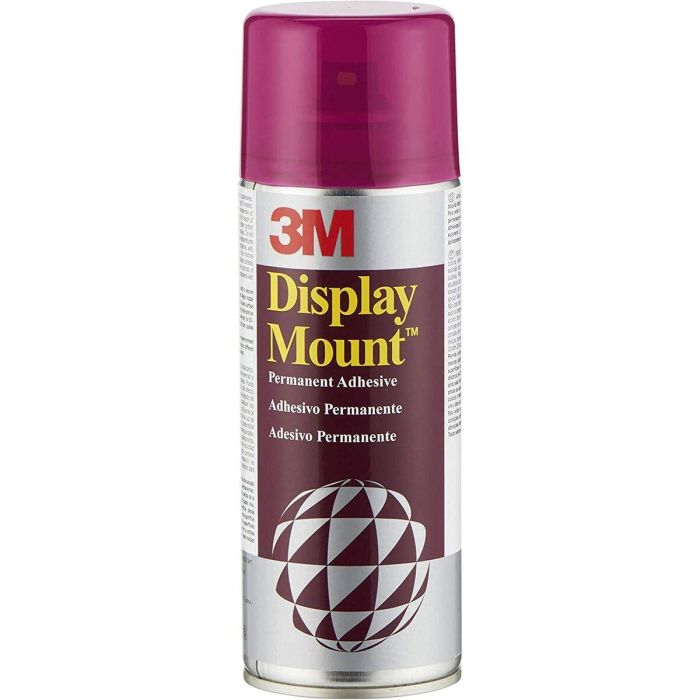 Adhesivo en spray 3M Display Mount 400 ml Permanente (12 Unidades) 2 Adhesivo en spray 3M Display Mount 400 ml Permanente (12 Unidades) 2