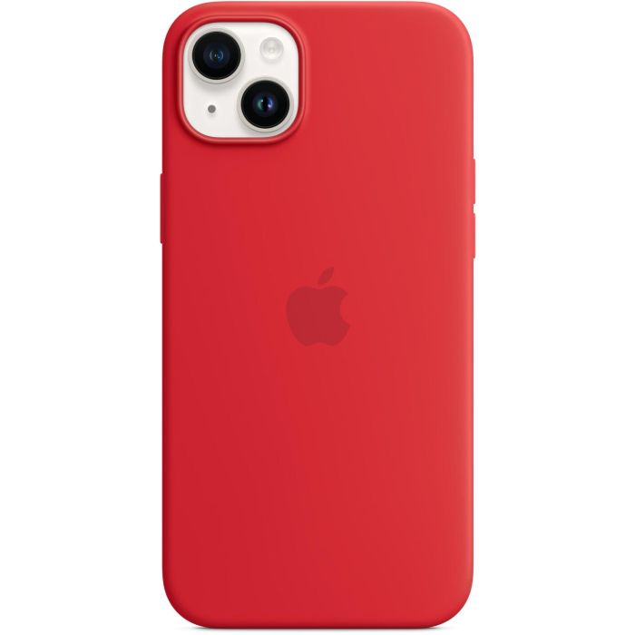 APPLE iPhone 14 Plus Silicone Case with MagSafe - (PRODUCT)RED 3 APPLE iPhone 14 Plus Silicone Case with MagSafe - (PRODUCT)RED 3