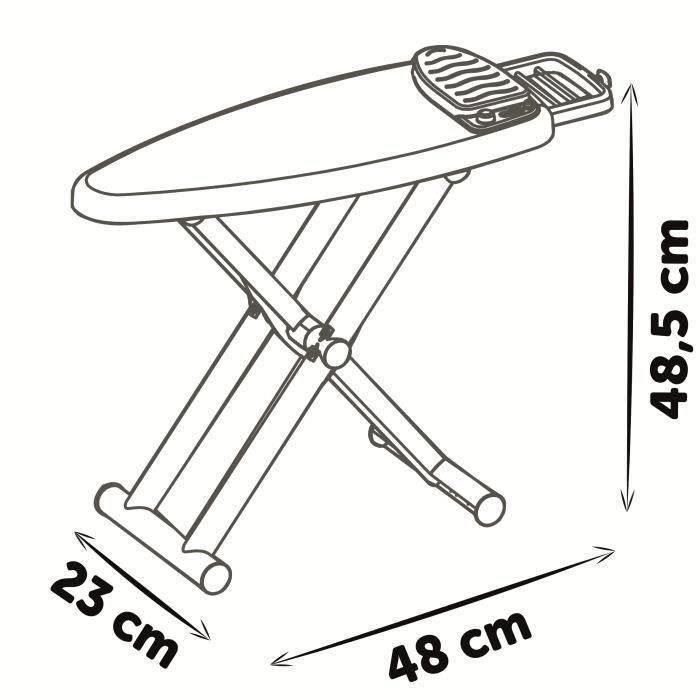 Smoby SMO3032163301257 Tabla de Planchar Tefal con Central de Vapor de Juguete para Niños a partir de 3 Años 4 Smoby SMO3032163301257 Tabla de Planchar Tefal con Central de Vapor de Juguete para Niños a partir de 3 Años 4