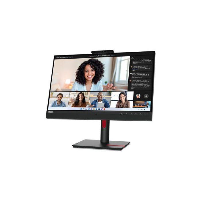 Lenovo ThinkVision T24mv-30 Monitor 23.8" 1920x1080 FHD IPS 75Hz 4ms HDMI DP USB-C Altavoces Negro